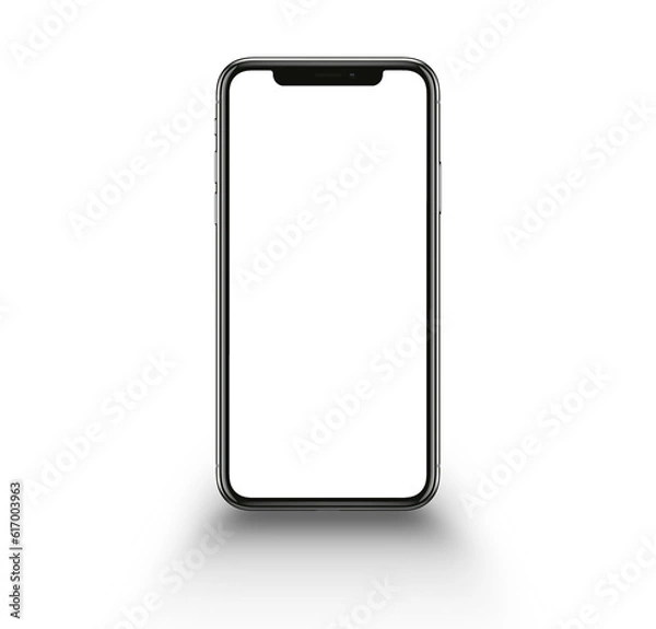 Obraz isolated phone mockup without background