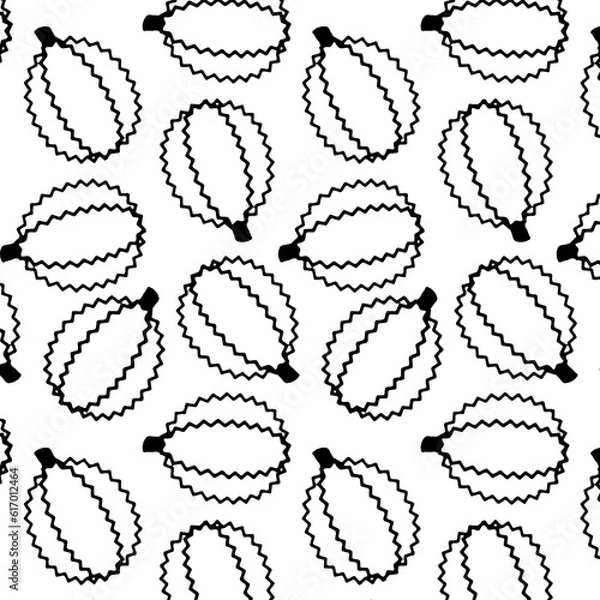 Obraz seamless pattern with dirian