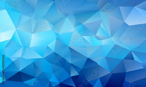 Fototapeta Geometrical Pattern, Blue