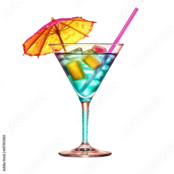 Obraz Cocktail (PNG) - ai generated