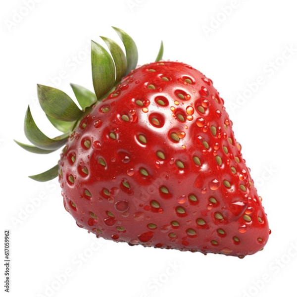 Obraz Strawberry (PNG) - ai generated