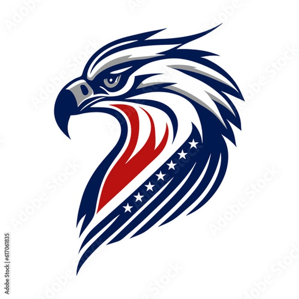 Obraz eagle logo vector template.