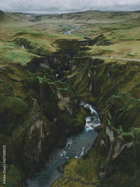 Obraz river in the mountains