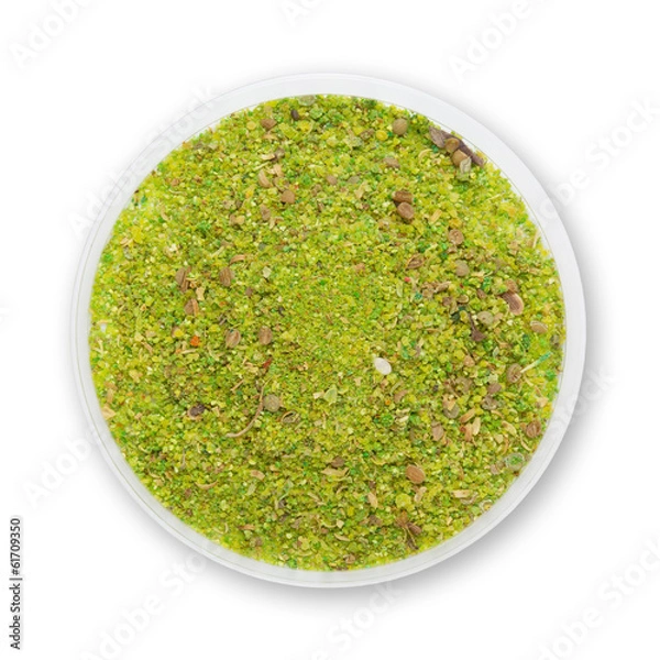 Obraz Heap ground Svanuri marili isolated on white background