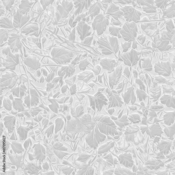 Fototapeta Nature with vegetation in anime style and with lots of white opaque color