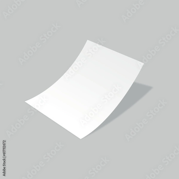 Obraz A4 Size Flyer Leaflet Mockup