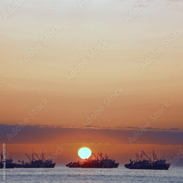 Obraz sunset on the sea 