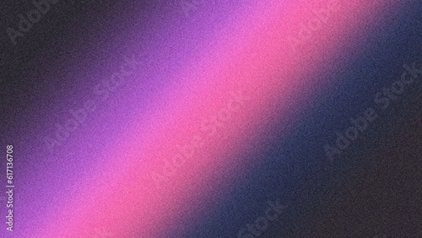 Fototapeta 4K Digital grainy gradient with a colorful soft noise effect. A unique blend of vintage vibes and lo-fi VHS Glitch Texture.	