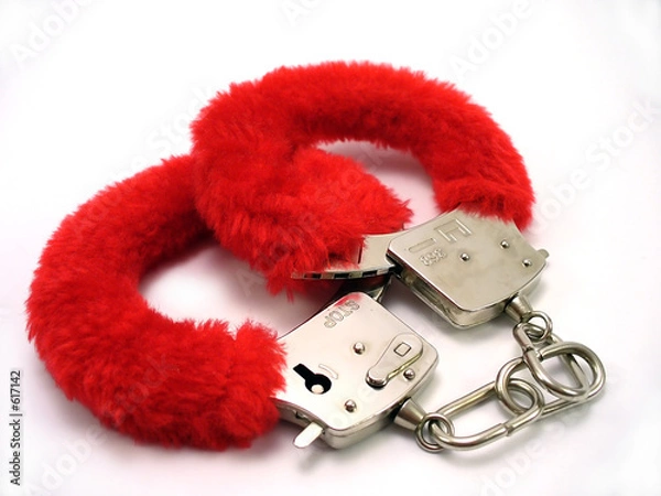 Obraz christmas hand cuffs