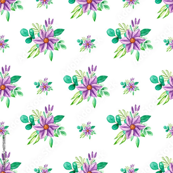 Obraz seamless floral pattern