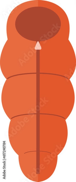 Obraz 寝袋　イラスト素材ベクター