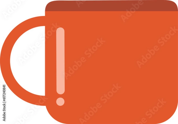 Obraz コップ　イラスト素材ベクター