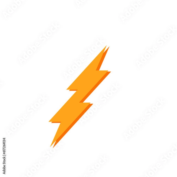 Fototapeta Thunder Lightning Illustration