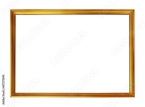 Obraz ゴールドの額縁 金色のフレーム