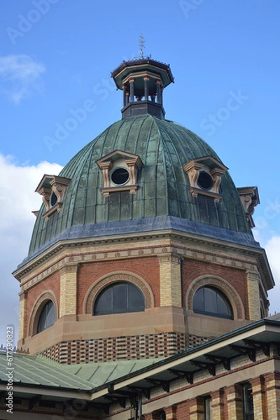 Fototapeta A view of the dome on the court house in Bathurst, Australia