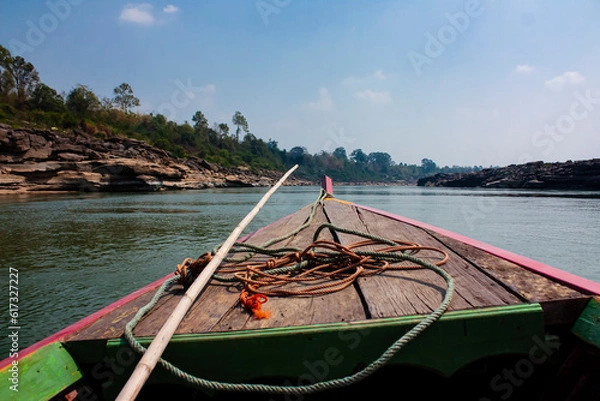 Obraz boats on the river