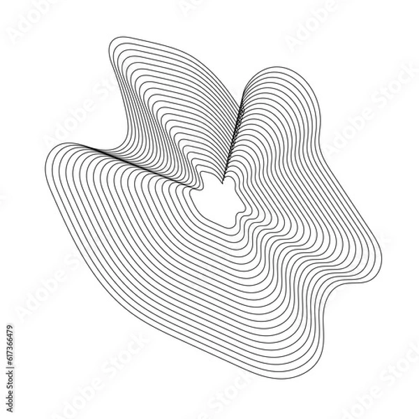 Obraz Abstract Monoline