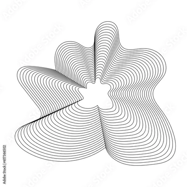 Obraz Abstract Monoline
