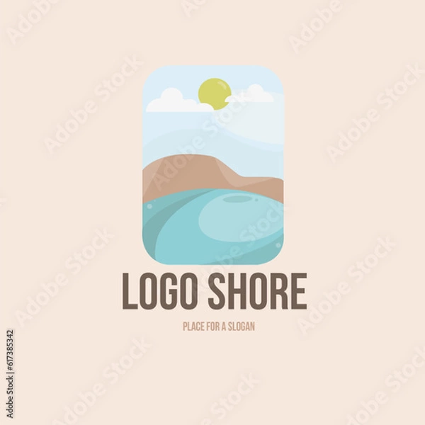 Obraz Illustrated logo