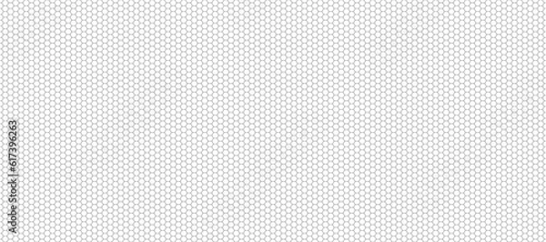 Obraz hexagon geometric pattern. seamless hex background. abstract honeycomb cell. vector illustration. design for the background flyers, ad honey, fabric, clothes, texture, textile pattern
