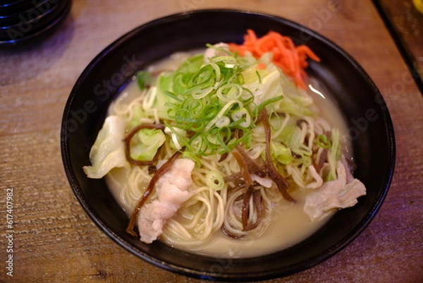 Obraz 博多名物　焼きラーメン