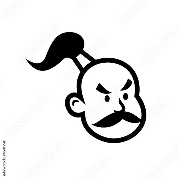 Obraz Genie mascot logo icon design illustration