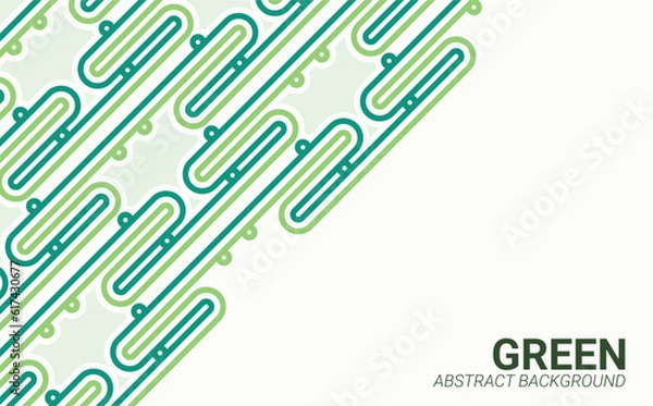 Fototapeta vector abstract green background design