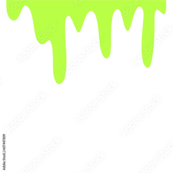 Fototapeta Liquid Green Drop