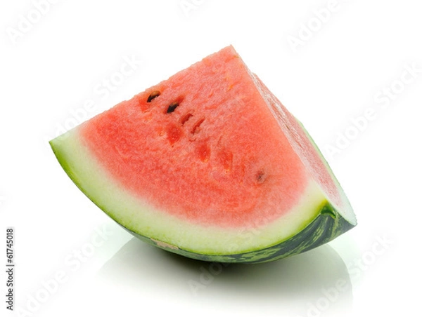 Obraz watermelon isolated on white background