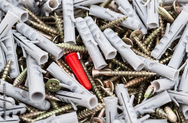 Obraz Dübel und Schrauben