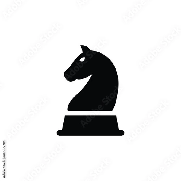Obraz chess horse illustration