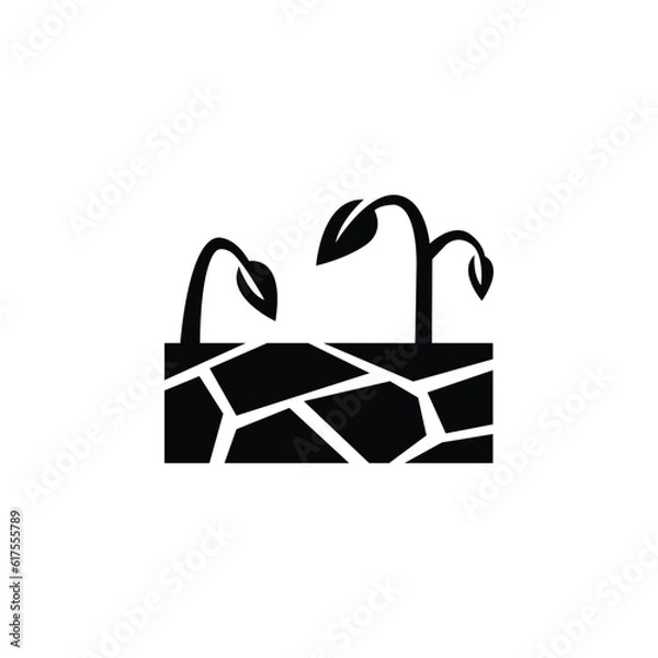 Obraz Disaster Drought Icon