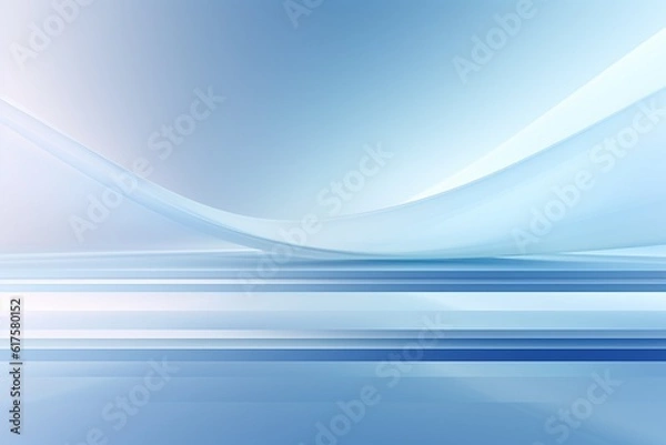 Fototapeta Sleek and Minimalist Modern Background Created with Generative AI