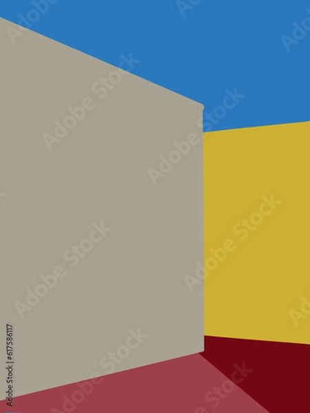 Obraz building corner background
