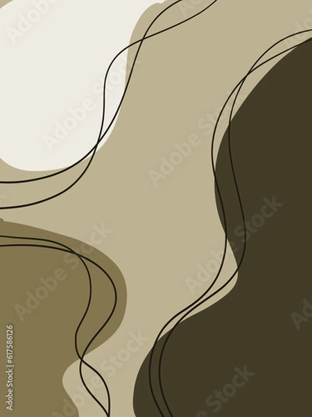 Obraz gradient shape background