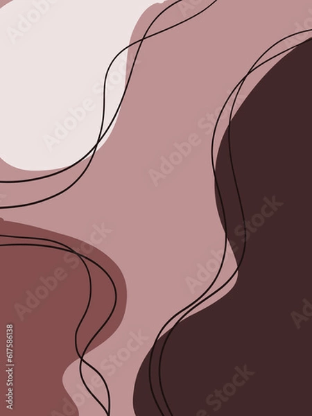 Obraz gradient shape background