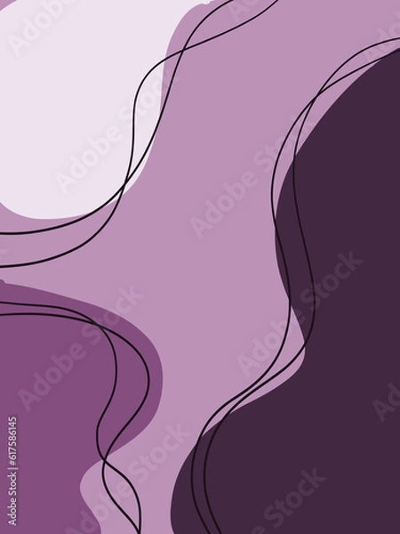 Obraz gradient shape background