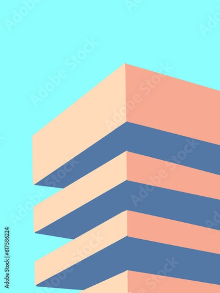 Obraz building corner background
