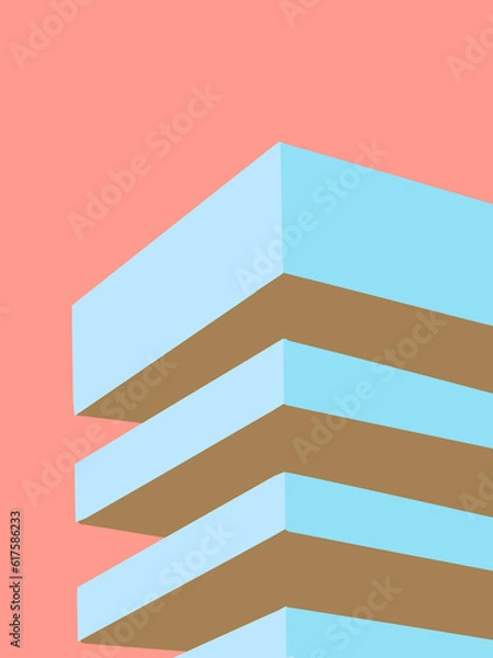 Obraz building corner background
