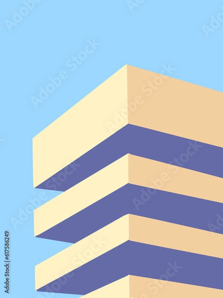 Obraz building corner background
