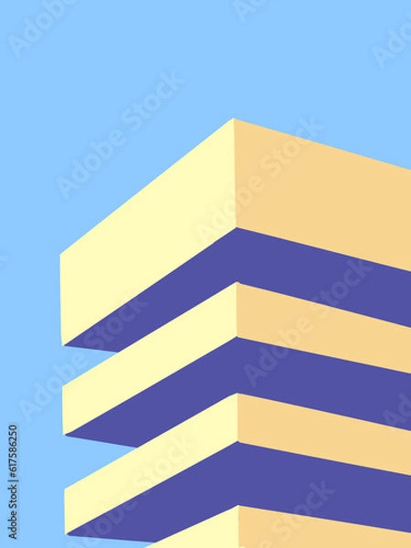 Obraz building corner background
