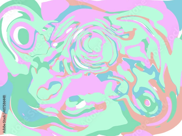 Obraz gradient shape background