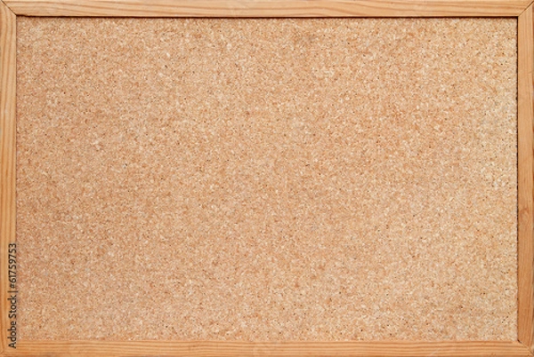 Obraz blank corkboard background