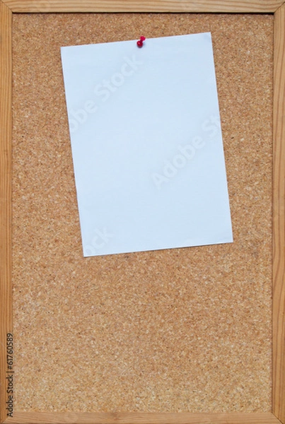 Obraz paper on notice board