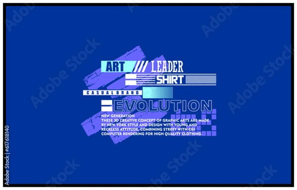 Fototapeta 
Style design Vector typography for print, perfect for t-shirts design, clothing, hoodies, etc.