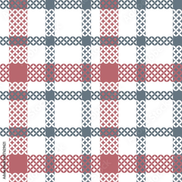 Fototapeta Plaids Pattern Seamless. Traditional Scottish Checkered Background. Seamless Tartan Illustration Vector Set for Scarf, Blanket, Other Modern Spring Summer Autumn Winter Holiday Fabric Print.