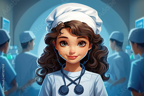 Obraz Nurse, Generative AI