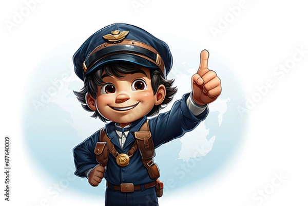 Obraz Pilot, Generative AI