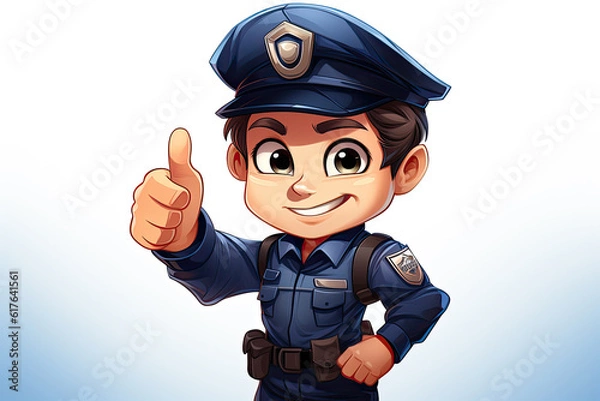 Obraz Policeman, Generative AI