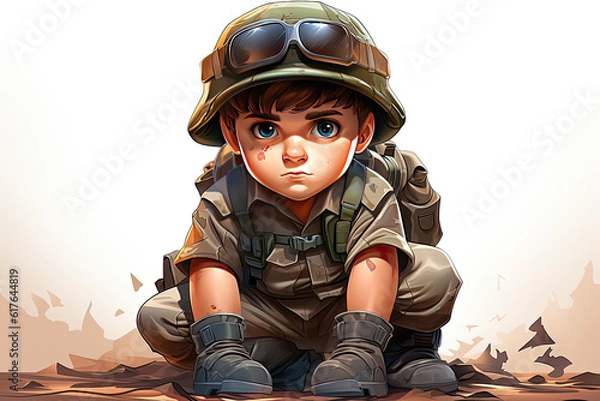 Obraz Soldier, Generative AI